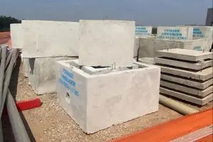 Fábrica de caixas pré moldadas de concreto em Cajamar